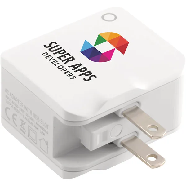 World USB Travel Adaptor - Full Colour
