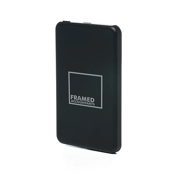 Nova 5000mAh Wireless Powerbank - Engraved