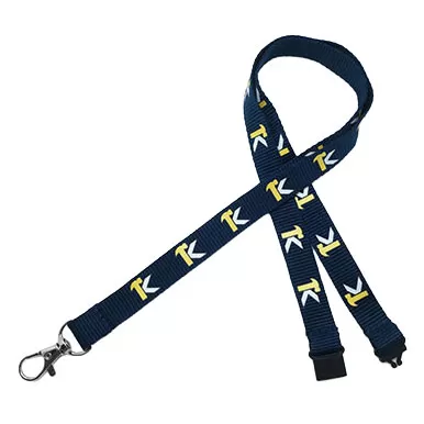 15mm rPET Flat Polyester Lanyard
